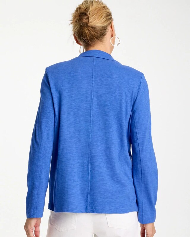 Slub Knit Blazer - image 3